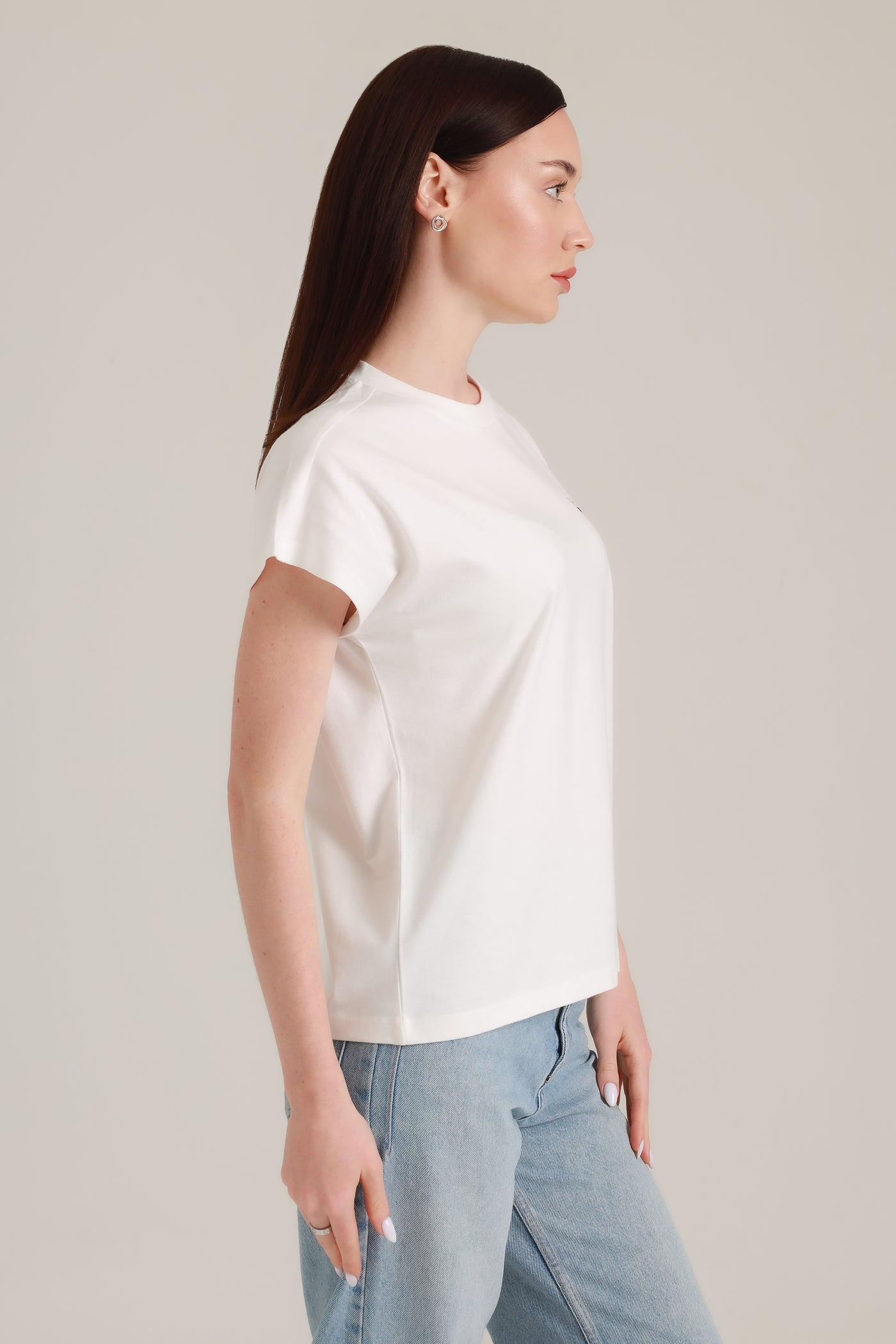 T-Shirt Women Short Sleeves Cool Paka White Alyssum