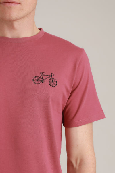 T-Shirt Men Bike Hawthorn Rose