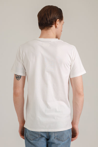 T-Shirt Men Cool Paka White