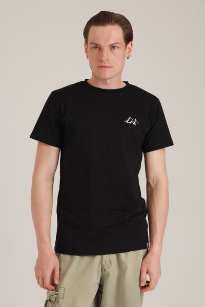 T-Shirt Men Berge Black
