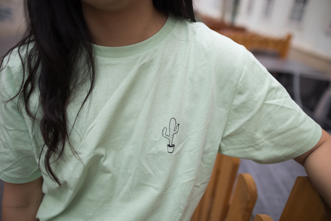 Kaktus Herren T-Shirt Grün| Nachhaltige Mode Wien – Ungerade Wien