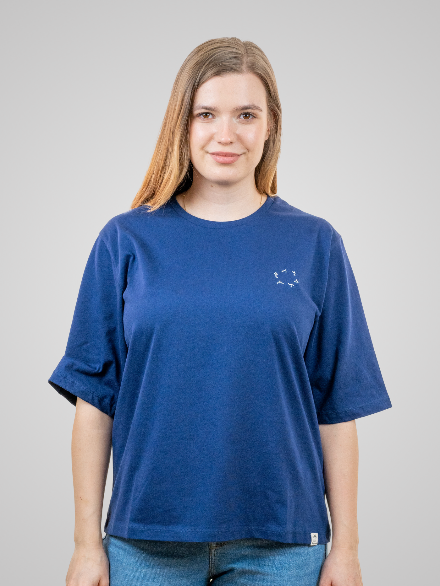 Women T-Shirt 3/4 Sleeves Yoga Ocean Cavern