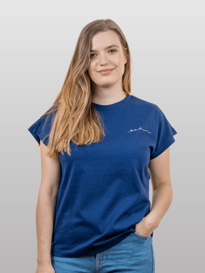 Women T-Shirt Short Sleeves Insel Ocean Cavern